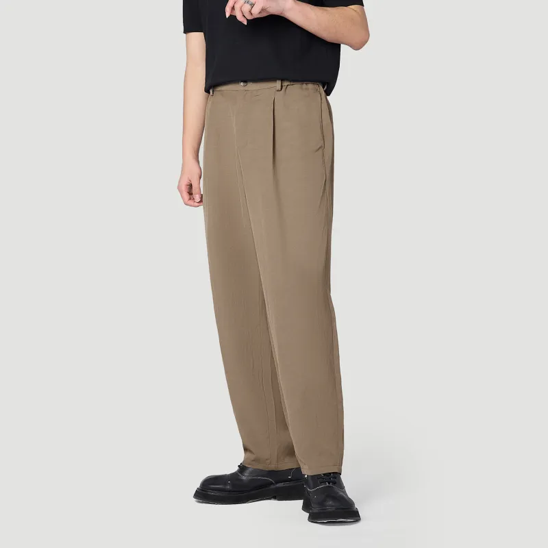HERBEL Casual Pants Men's Brown-3