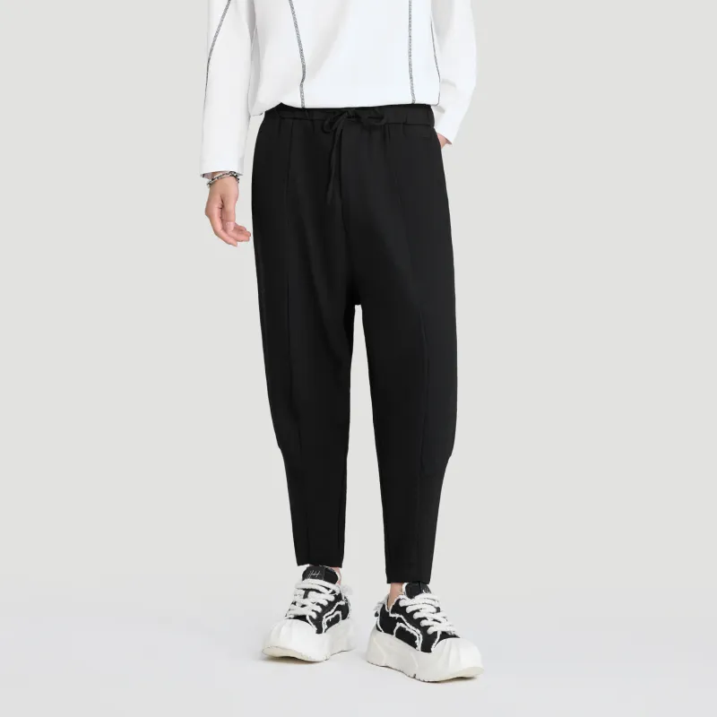 HERBEL Casual Pants Men's Black-2