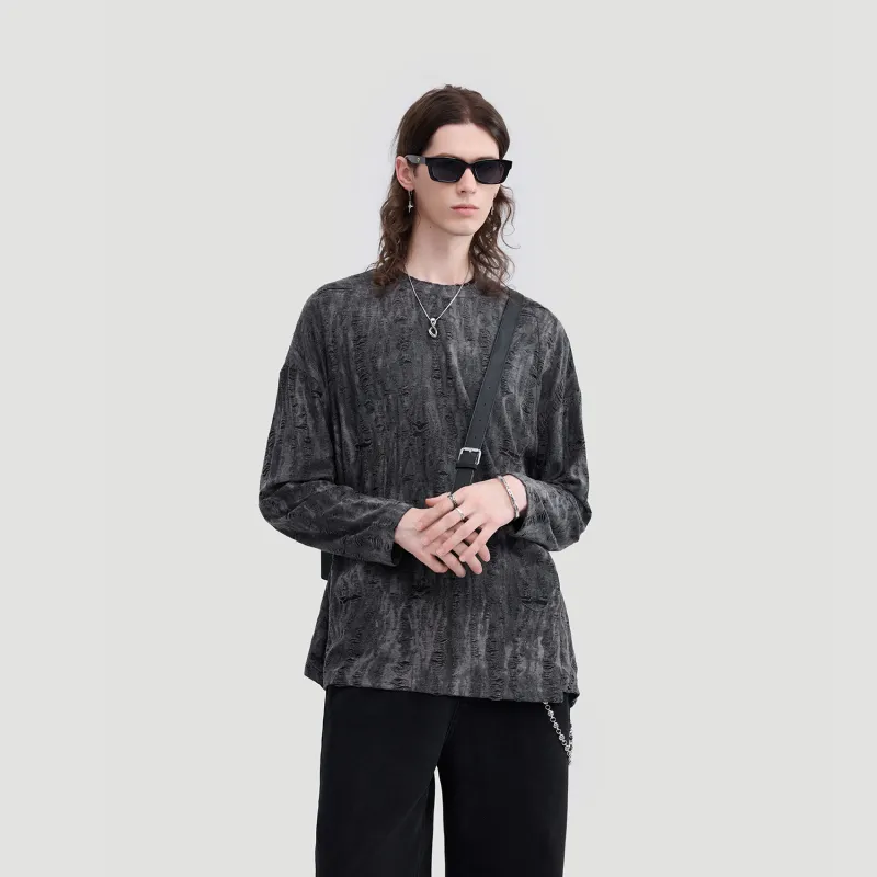 HERBEL T Shirts Men Black-11