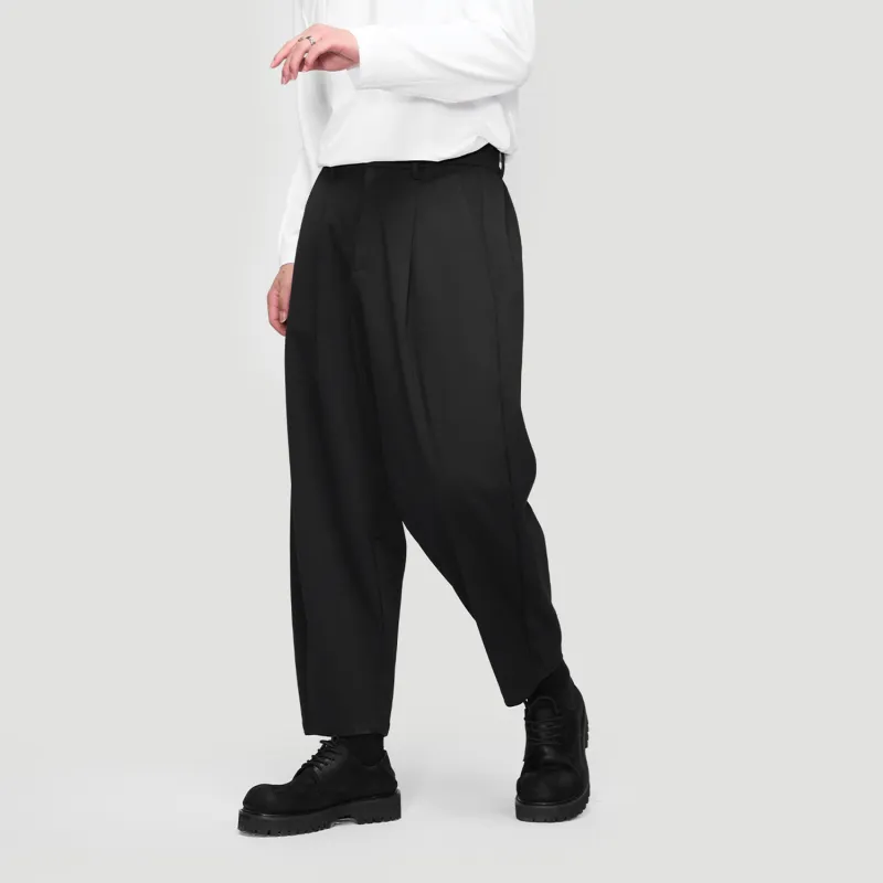 HERBEL Casual Pants Men's Black-4