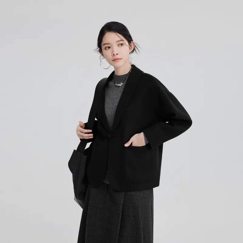 HERBEL Trench Coats Men Black-4