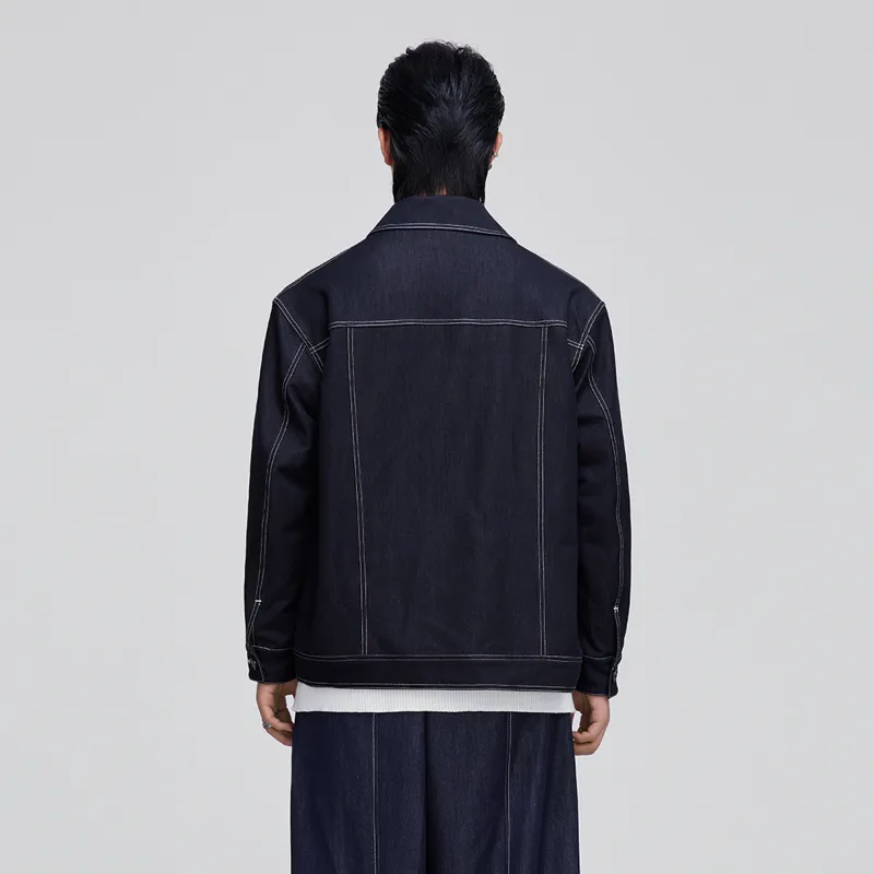 HERBEL Jackets Men Navy Blue-2