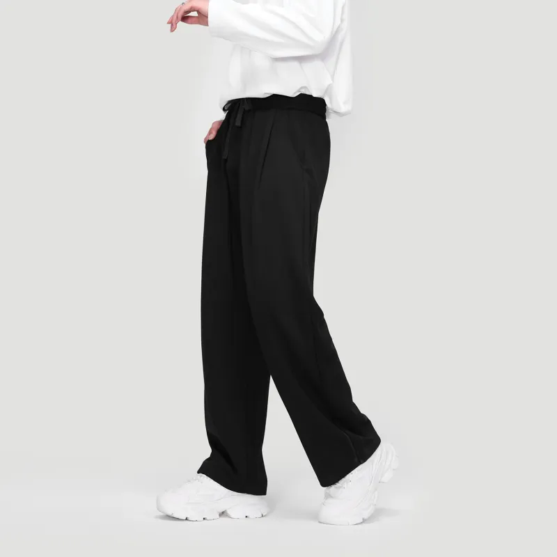 HERBEL Casual Pants Men's Black-5