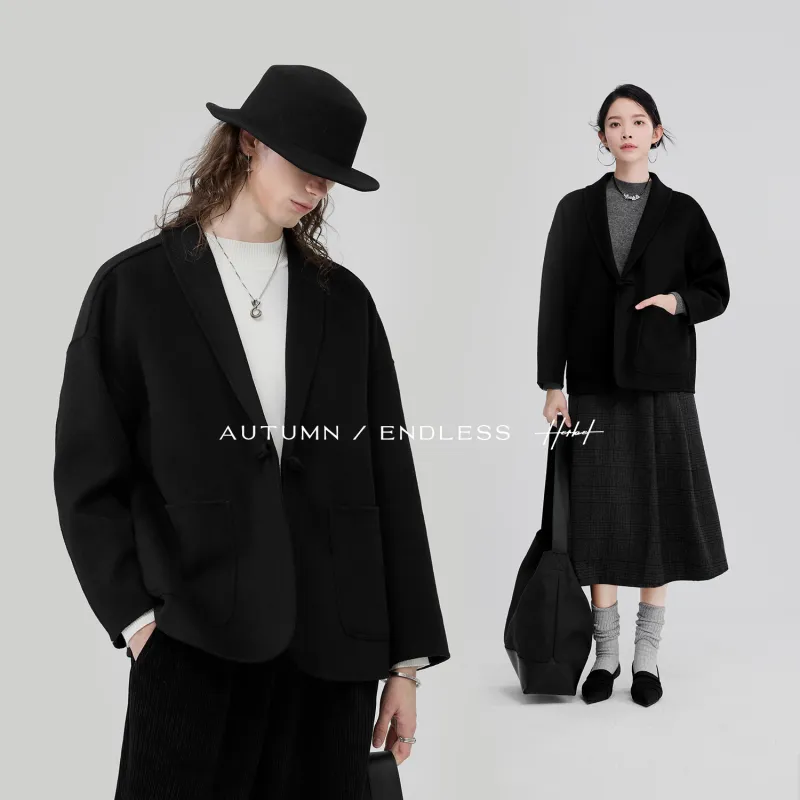 HERBEL Trench Coats Men Black-2