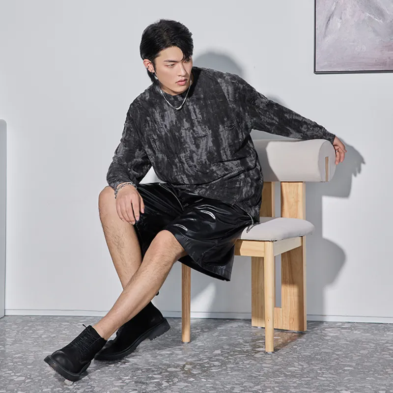 HERBEL T Shirts Men Black-10