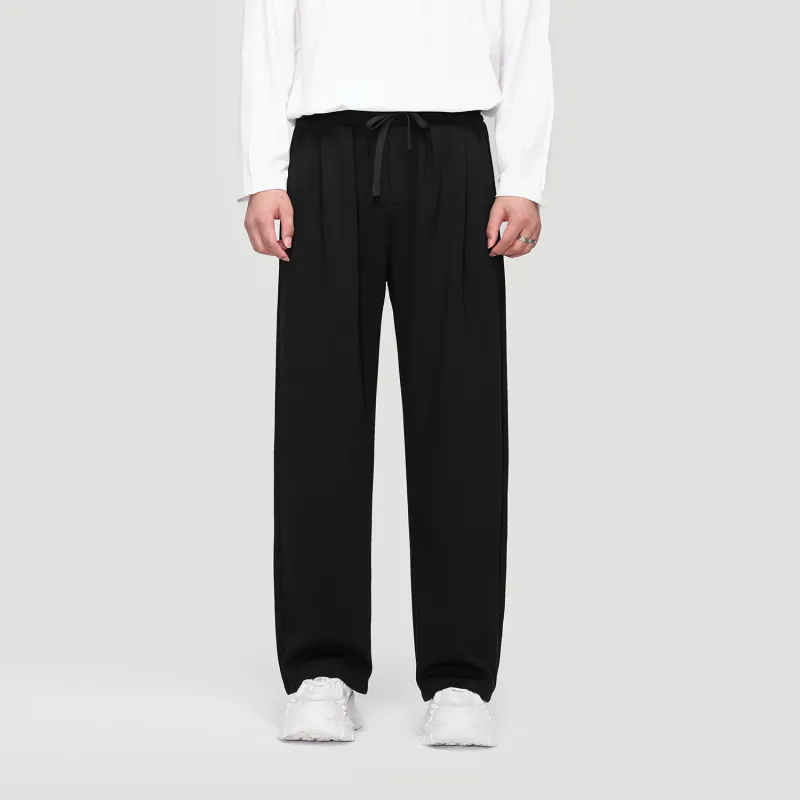 HERBEL Casual Pants Men's Black-3