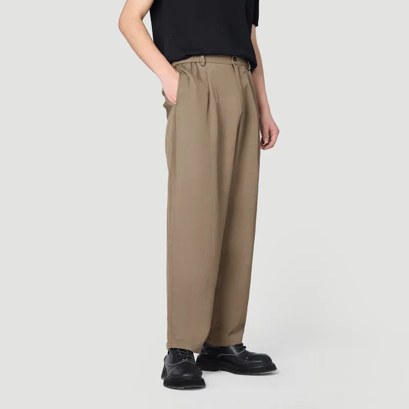 HERBEL Casual Pants Men's Brown-5
