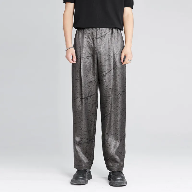 HERBEL Casual Pants Men's Black-3
