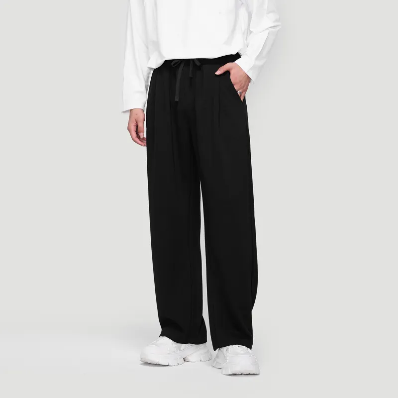 HERBEL Casual Pants Men's Black-2