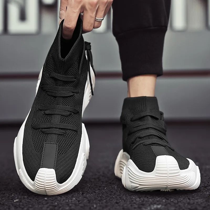 CHAOPAISHA Cushioning, Wear Resistant High Top Casual Shoes Unisex-3