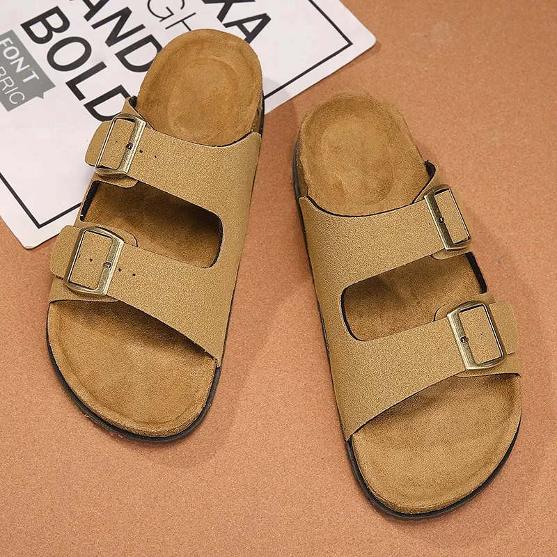 CHAOPAISHA Slip Resistant Abrasion Resistant Slide Slippers Unisex-153