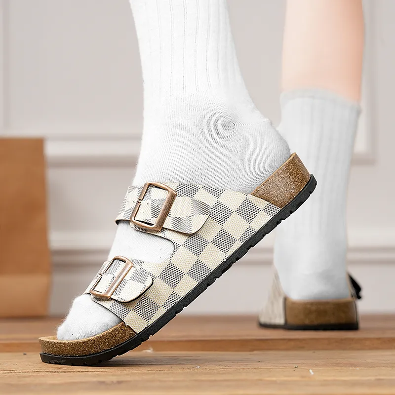 CHAOPAISHA Slip Resistant Abrasion Resistant Slide Slippers Unisex-9