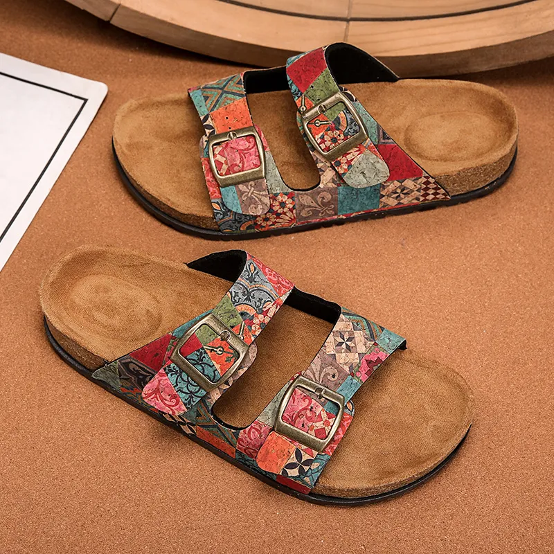 CHAOPAISHA Slip Resistant Odor Resistant Slide Slippers Women's-4