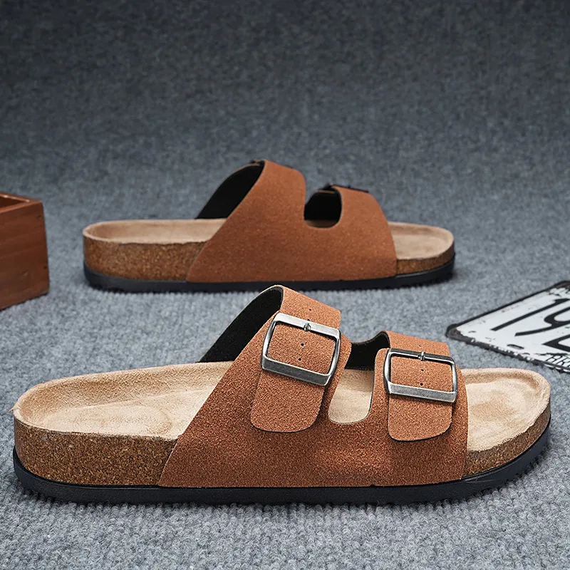 CHAOPAISHA Slip Resistant Abrasion Resistant Slide Slippers Unisex-34