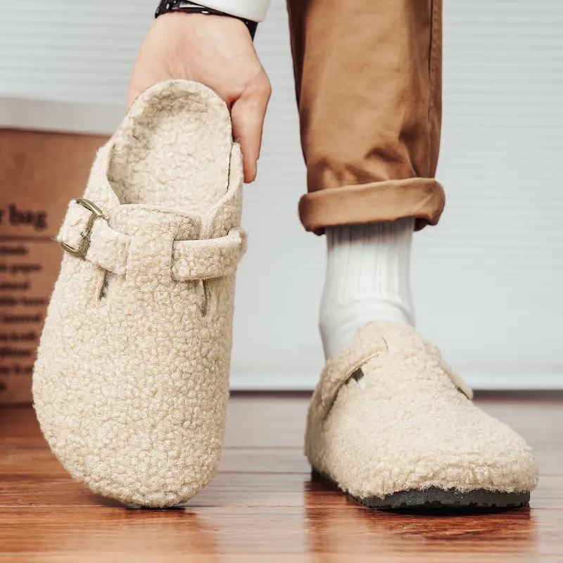CHAOPAISHA Odor Resistant Slip Resistant Closed Toe Slippers Unisex-14