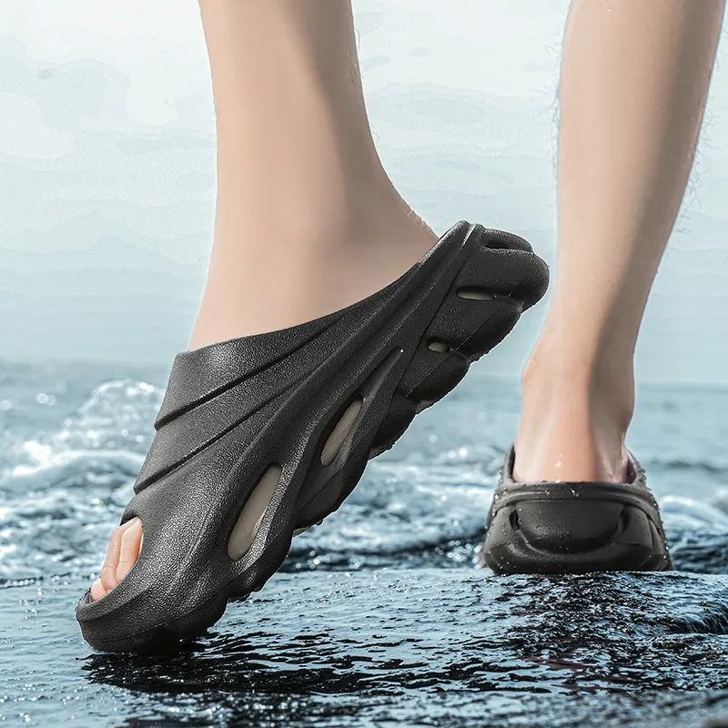 CHAOPAISHA Slip Resistant Odor Resistant Slide Slippers Men's-9
