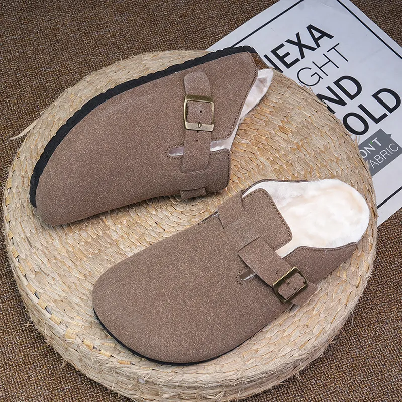 CHAOPAISHA Quiet Slip Resistant Closed Toe Slippers Unisex-4