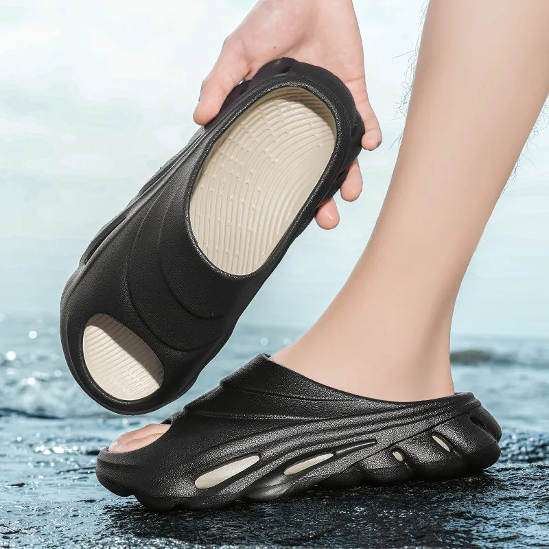 CHAOPAISHA Slip Resistant Odor Resistant Slide Slippers Men's-8