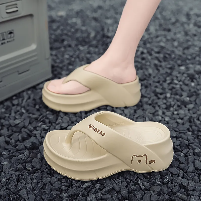 CHAOPAISHA Abrasion Resistant Quick Dry Flip Flops Women's-29