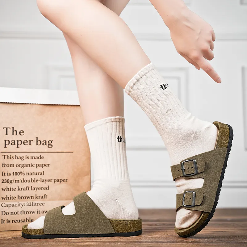 CHAOPAISHA Slip Resistant Abrasion Resistant Slide Slippers Unisex-63