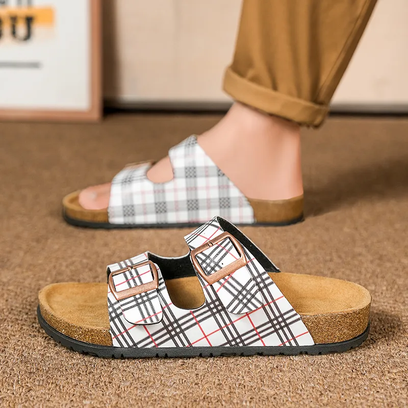 CHAOPAISHA Slip Resistant Abrasion Resistant Slide Slippers Unisex-81