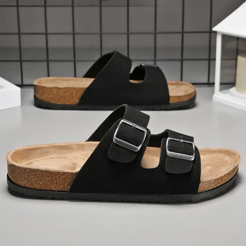 CHAOPAISHA Slip Resistant Abrasion Resistant Slide Slippers Unisex-47