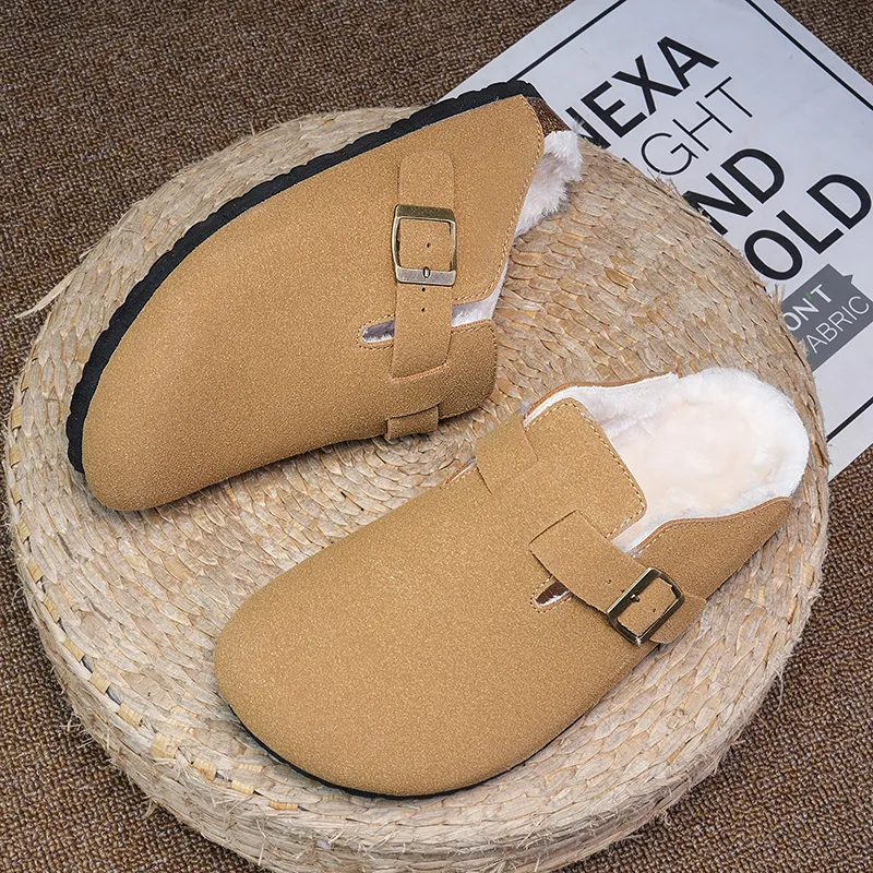 CHAOPAISHA Quiet Slip Resistant Closed Toe Slippers Unisex-6