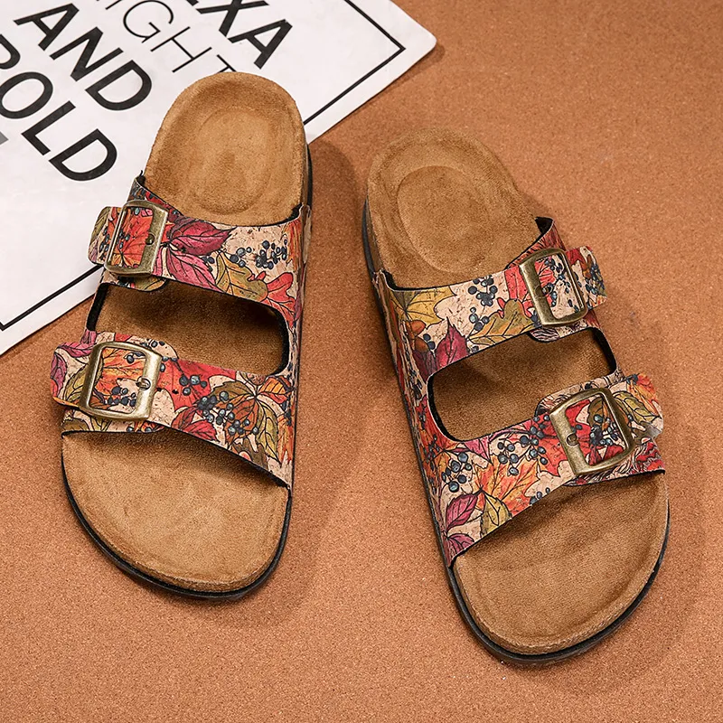 CHAOPAISHA Slip Resistant Odor Resistant Slide Slippers Women's-14