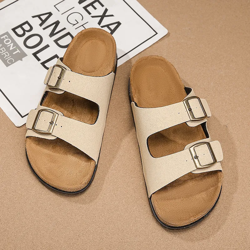 CHAOPAISHA Slip Resistant Abrasion Resistant Slide Slippers Unisex-139