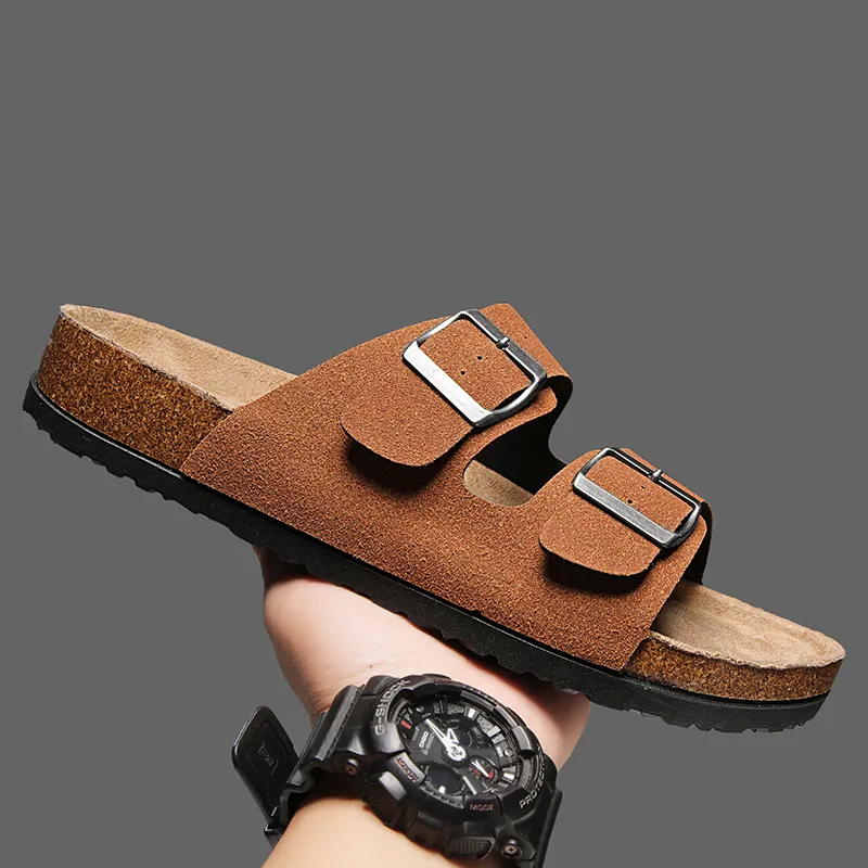 CHAOPAISHA Slip Resistant Abrasion Resistant Slide Slippers Unisex-33