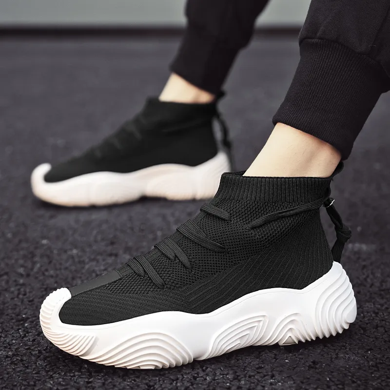 CHAOPAISHA Cushioning, Wear Resistant High Top Casual Shoes Unisex-4