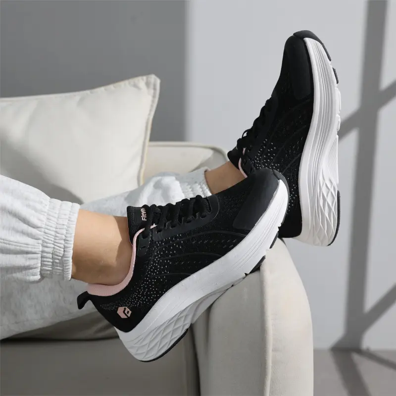 Fitville Running Shoes Women's Low-Top Black-7