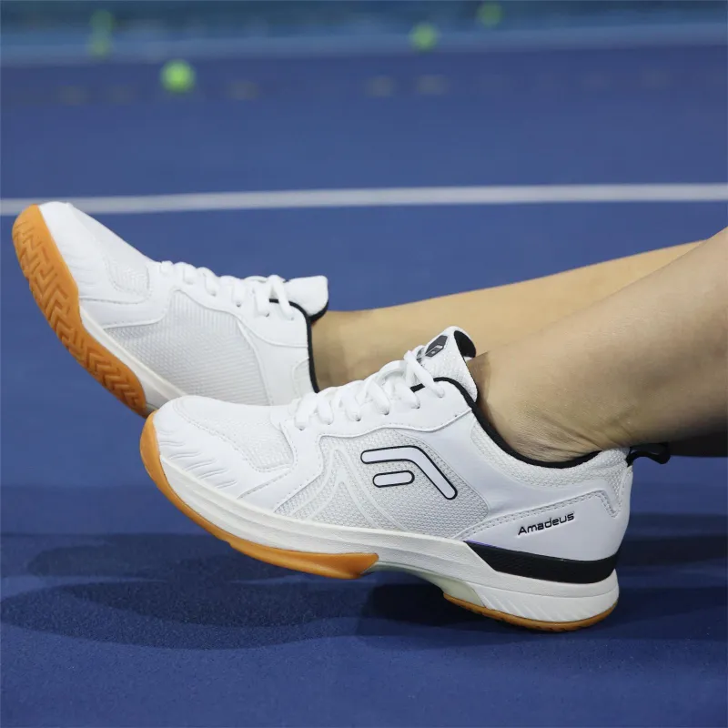 Fitville Cushioning, Abrasion Resistant, Slip Resistant Low Top Tennis Shoes Women's White Blue-6