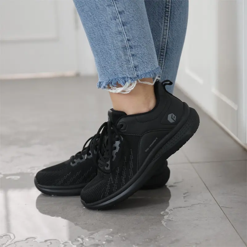 Fitville Casual Shoes Women's Low-Top Black-6