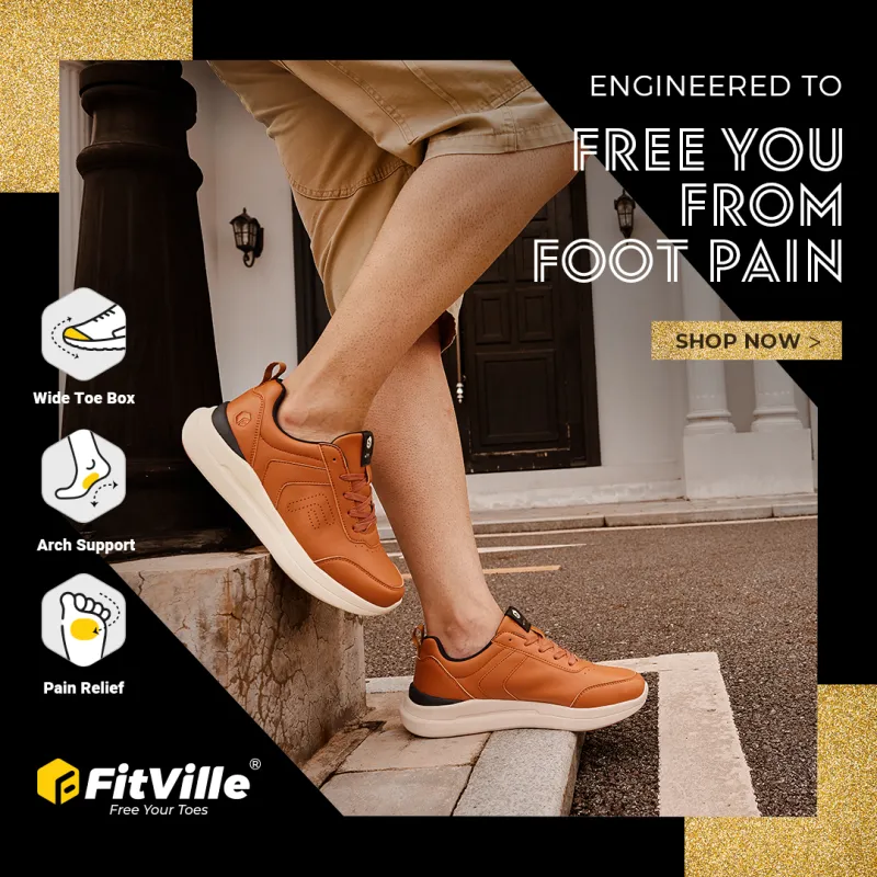 Fitville Cushioning, Slip Resistant, Abrasion Resistant Support Low Top Casual Shoes Men's-5