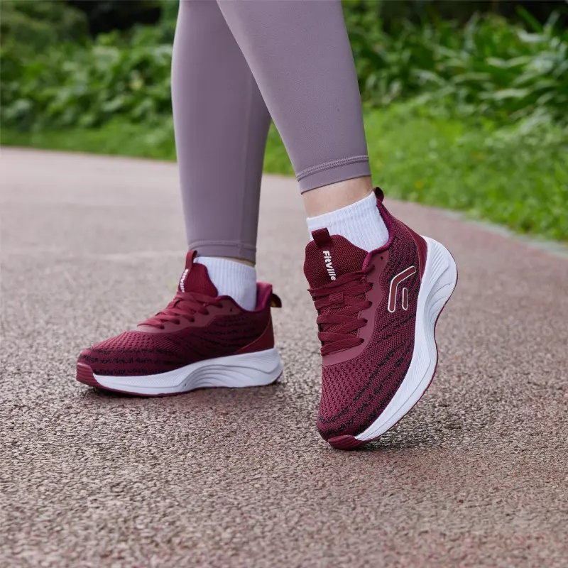 Fitville ZZ003 Running Shoes V1 Cushioning Support Lightweight Breathable Slip-Resistant Low-Top Casual Shoes Women's-17