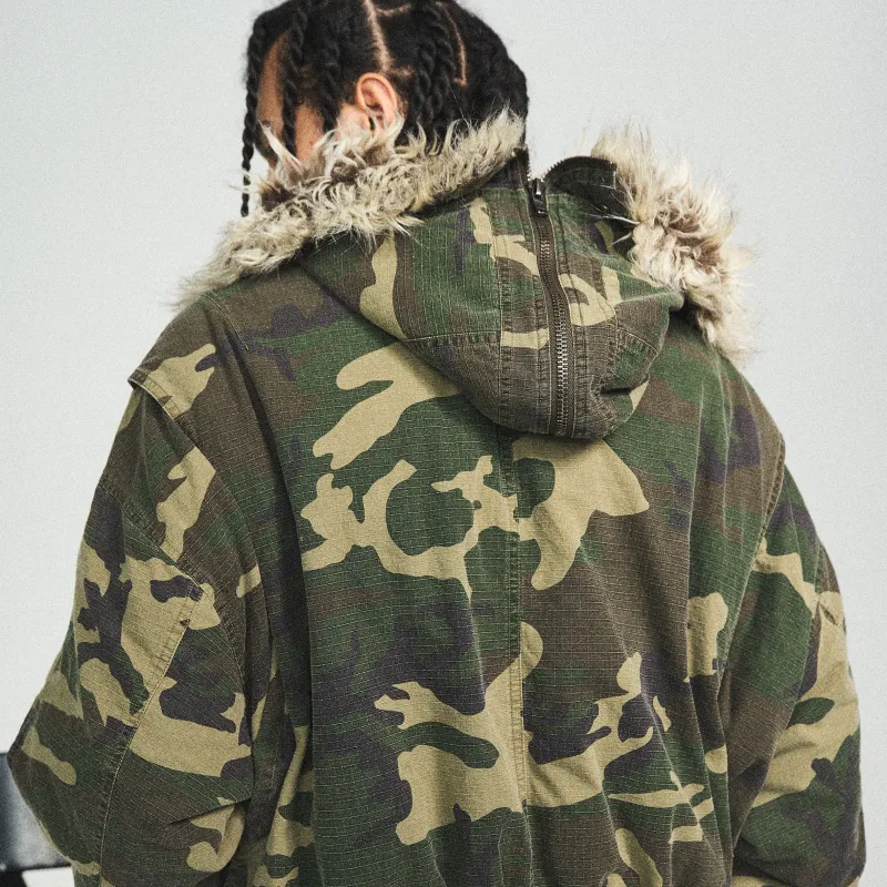 STEEPC Puffer Jacket Vs. Coat  Regular Vs. Military Style Silhouette Unisex-6
