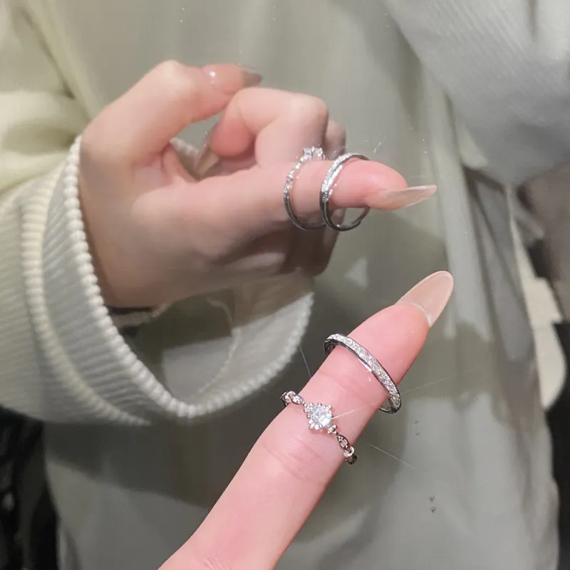 LUYUO Adjustable Opening Rings Unisex-4