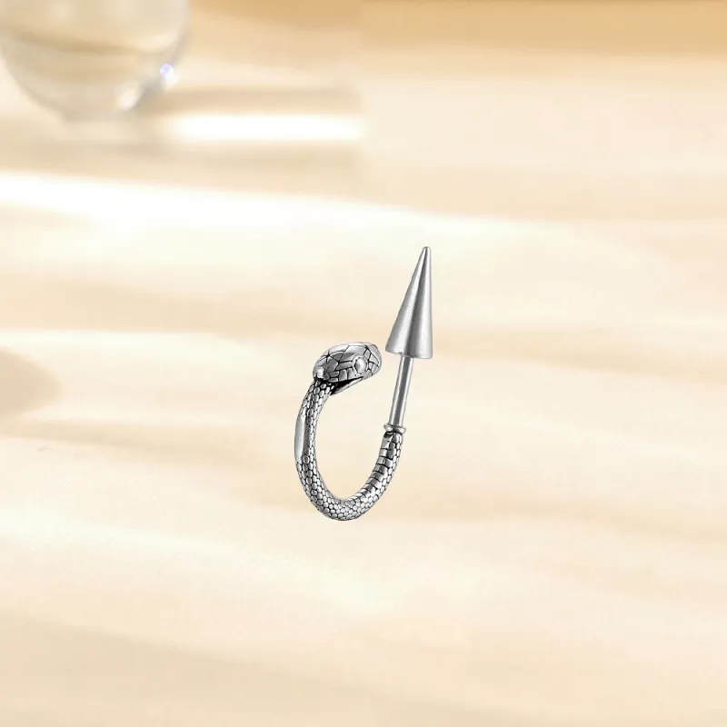 LUYUO Alloy Stud Earrings Unisex-1
