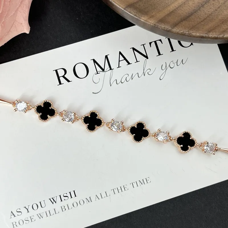 LUYUO Romantic Soft Ceremony, Roman Double Layer Layering, Classic Adjustable Bracelet, Gift Box Set Women's-9