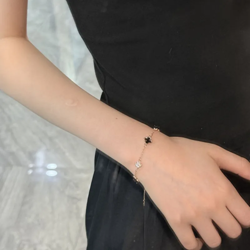 LUYUO S999 Fine Silver Bracelets Women's-1