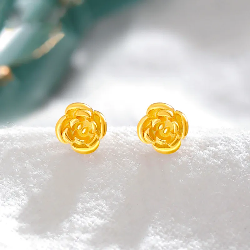 LUYUO Everyday Versatile Commute Date, Sleep Proof Allergy Resistant Earrings Gift Boxes Women's-3