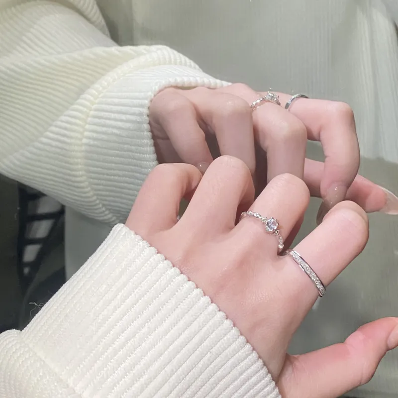 LUYUO Adjustable Opening Rings Unisex-3