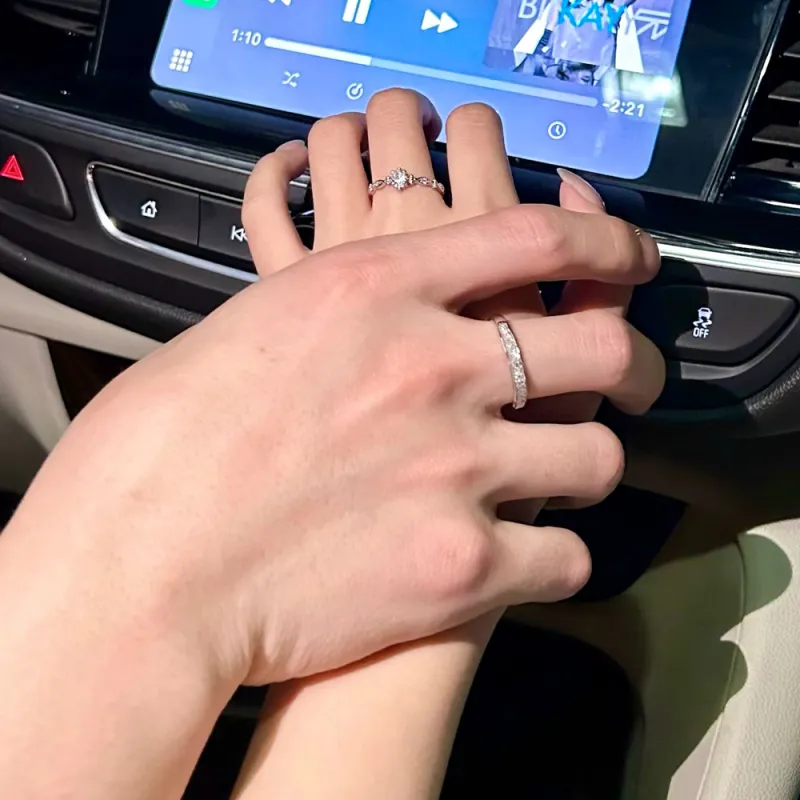 LUYUO Adjustable Opening Rings Unisex-2