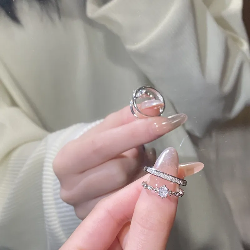 LUYUO Adjustable Opening Rings Unisex-5