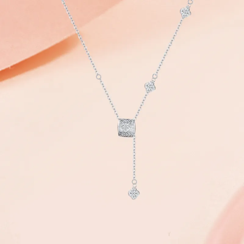 LUYUO 999 Fine Silver Necklaces Women's-2