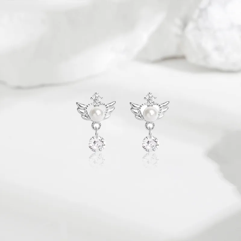 LUYUO S999 Fine Silver Earrings Women's-4