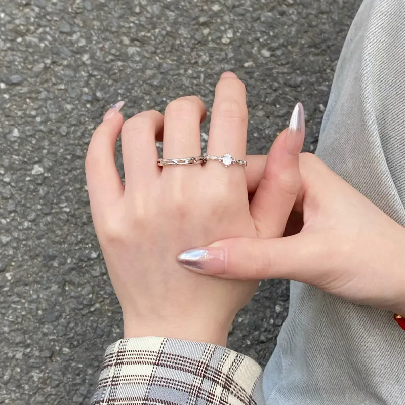 LUYUO Adjustable Opening Rings Unisex-9