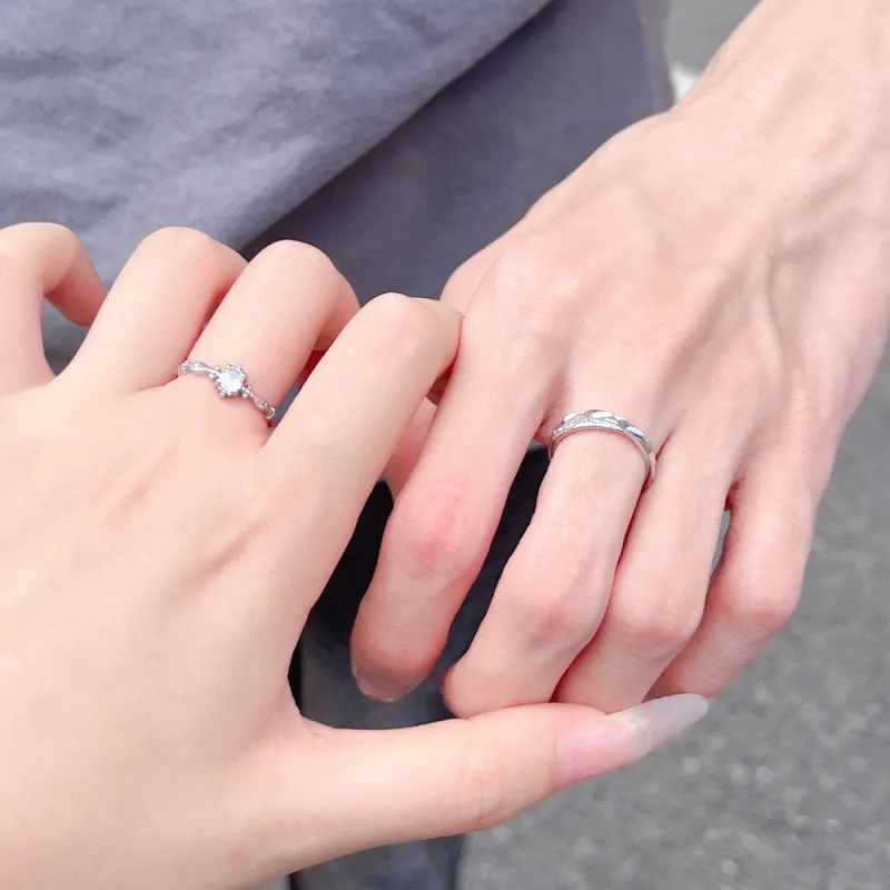 LUYUO Adjustable Opening Rings Unisex-12