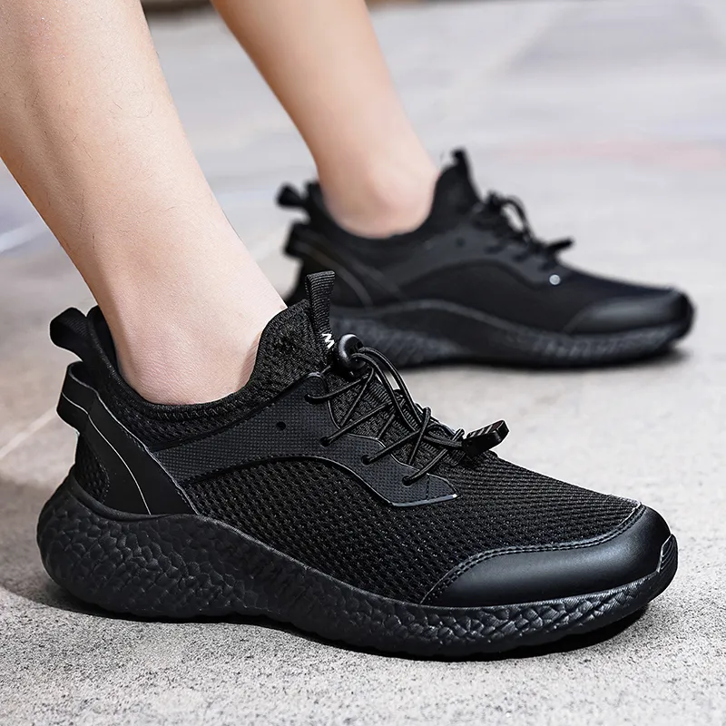 D&W Anti Slip And Wear Resistant Breathable Low Top Casual Mesh Sports Running Shoes Men's-13